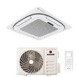 kosami condizionatore a cassetta kosami 9000 btu r 32 wi fi integrato con griglia e telecomando