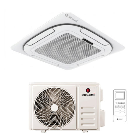 kosami condizionatore a cassetta kosami 9000 btu r 32 wi fi integrato con griglia e telecomando