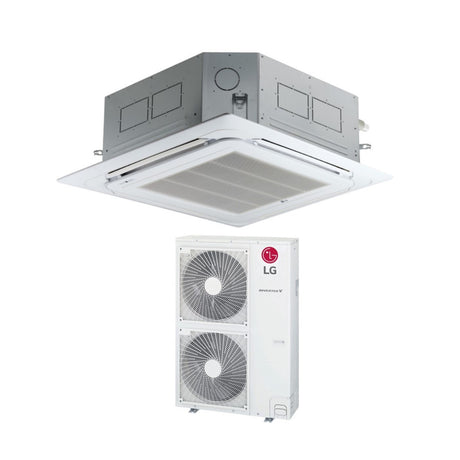 lg condizionatore cassetta a 4 vie lg standard 60000 btu ut60f r 32 wi fi optional con pannello