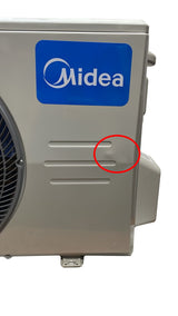 midea area occasioni climatizzatore condizionatore midea inverter serie elegance 12000 btu msagsbu 12hrdn8 r 32 wi fi optional aa 2
