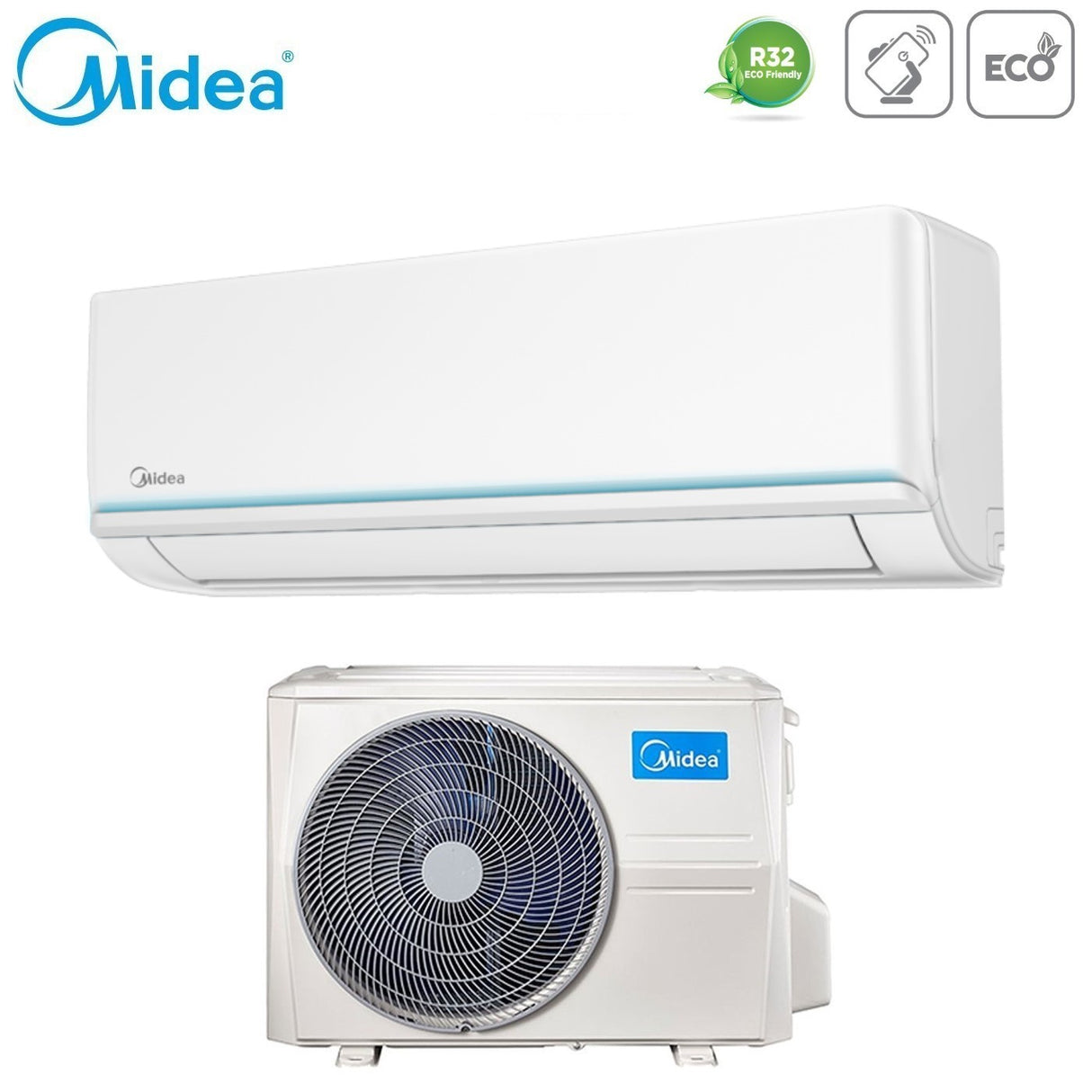 midea condizionatore midea alya 18000 btu msgpcu 18hrfn8 qrd1 r 32 wi fi integrato