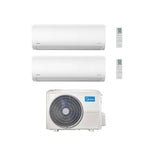 midea condizionatore midea dual split inverter serie xtreme pro 900018000 btu con m2oe 18 r 32 wi fi integrato