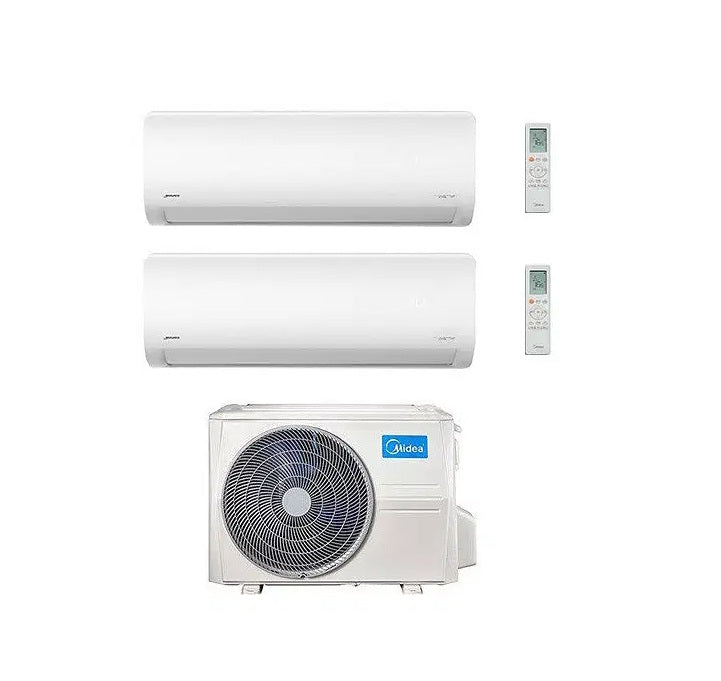 midea condizionatore midea dual split inverter serie xtreme pro 90009000 btu con m2oe 18 r 32 wi fi integrato