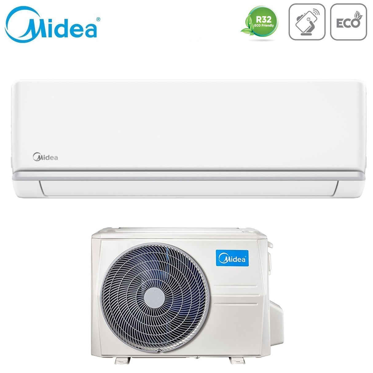 midea offerta climatizzatore condizionatore midea inverter serie elegance 12000 btu msagsbu 12hrdn8 mox133 12hfn8 r 32 wi fi optional