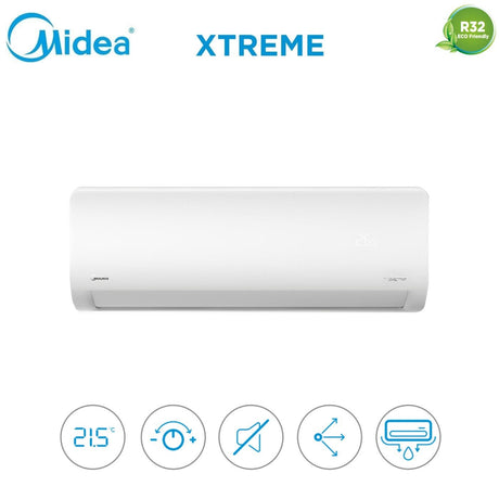 midea unita interna a parete midea inverter serie xtreme pro 24000 btu msagdu 24hrfn8 r 32 wi fi integrato ean 8052705160932