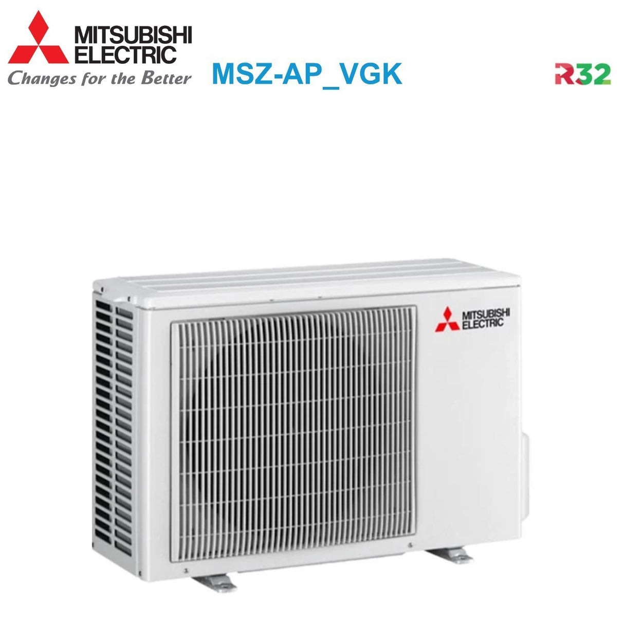 mitsubishi electric unita esterna monosplit mitsubishi electric serie msz ap 12000 btu muz ap35vg r 32 classe aa