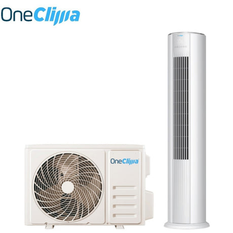 oneclima condizionatore a colonna oneclima 24000 btu floor24y26 r 32 wi fi optional