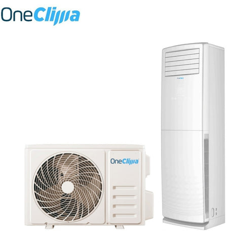 oneclima condizionatore a colonna oneclima 45000 btu floor45y26 r 32 wi fi optional