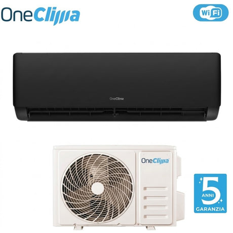 oneclima condizionatore oneclima prime black 9000 btu primeblack 09y26 r 32 wi fi integrato