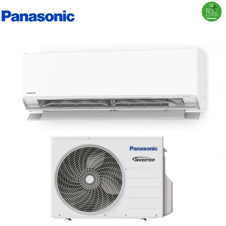 panasonic climatizzatore condizionatore panasonic inverter serie etherea white 18000 btu cs z50xkew r 32 wi fi integrato colore bianco opaco