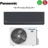panasonic condizionatore panasonic etherea dark 9000 btu cs xz25zkew h r 32 wi fi integrato ean 8059657072399