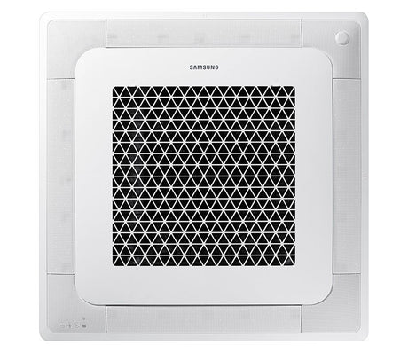 samsung climatizzatore condizionatore samsung inverter cassetta a 4 vie windfree 18000 btu ac052nn4dkh monofase r 410 wi fi optional con telecomando wireless e pannello incluso