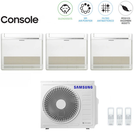 samsung climatizzatore condizionatore samsung trial split inverter console 999 con aj052txj3kgeu r 32 900090009000 con telecomando incluso