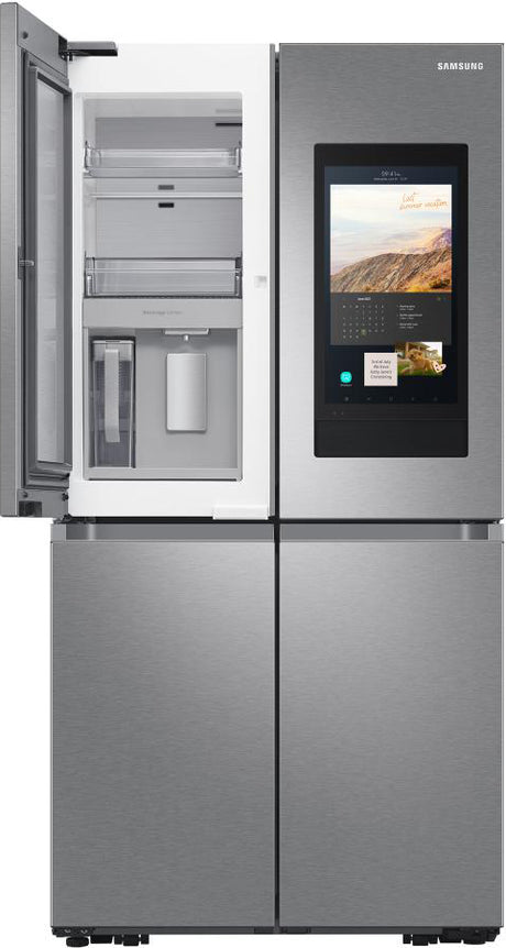 samsung frigorifero 4 porte samsung rf65a977fsr 637 litri classe energetica f a178xl912xp716 total no frost family hub intrattenimento food ai inox ean 8806092094871