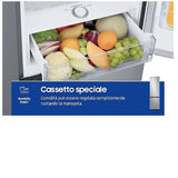 samsung frigorifero combinato samsung rb38c603dsa airspace ecoflex ai 390 litri classe d a203xl595xp658 all around cooling inox ean 8806094990096