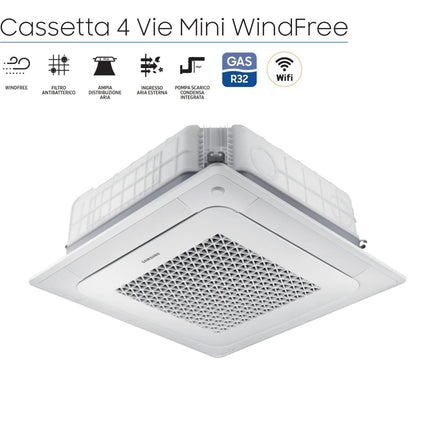 immagine-2-samsung-unita-interna-mini-cassetta-a-4-vie-samsung-windfree-7000-btu-aj020tnndkgeu-r-32-wi-fi-optional-con-griglia-inclusa