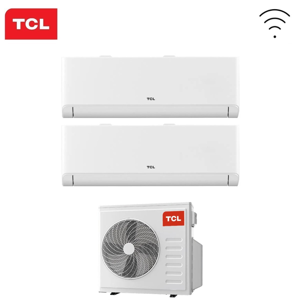 tcl climatizzatore condizionatore tcl dual split inverter serie breezein p5 99 con mt1420 r 32 wi fi integrato 90009000