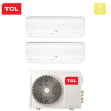 tcl climatizzatore condizionatore tcl dual split inverter serie elite 99 con mt1820 r 32 wi fi integrato 90009000