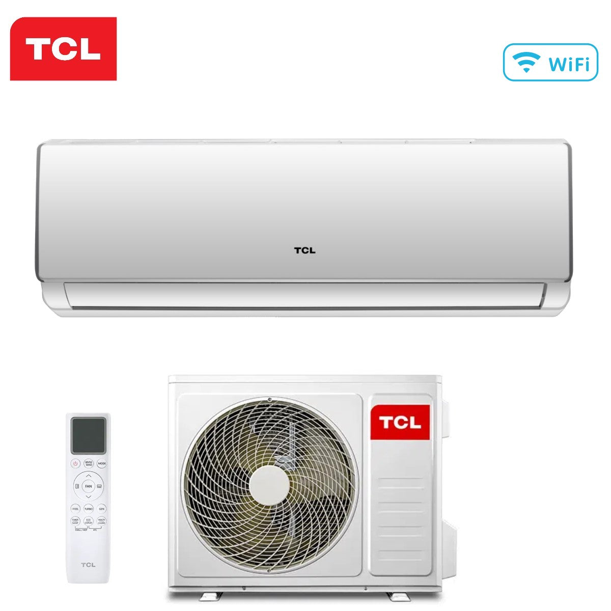 tcl climatizzatore condizionatore tcl inverter serie elite f2 12000 btu sn12f2s0 r 32 wi fi integrato classe aa