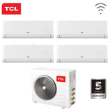 tcl climatizzatore condizionatore tcl quadri split inverter serie breezein 991212 con mt3240 r 32 wi fi integrato 900090001200012000