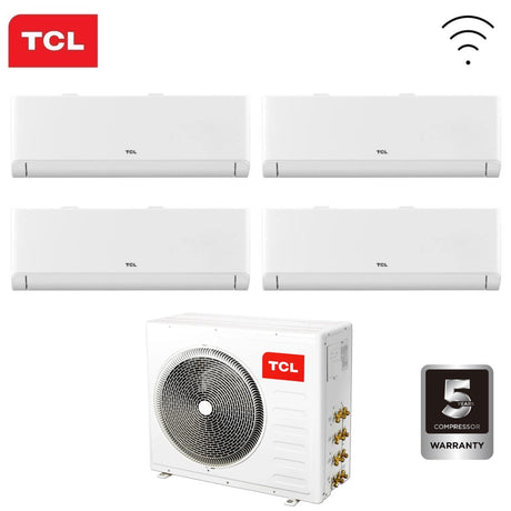 tcl climatizzatore condizionatore tcl quadri split inverter serie breezein 99918 con mt3240 r 32 wi fi integrato 90009000900018000