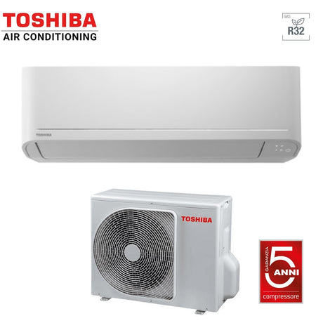 toshiba climatizzatore condizionatore toshiba inverter serie seiya 24000 btu ras 24e2kvg e r 32 wi fi optional classe aa