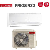 ariston climatizzatore condizionatore ariston inverter serie prios 12000 btu c 35 mud0 r 32 wi fi optional classe aa
