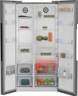 beko frigorifero side by side beko gn1603140xbn 580 litri classe energetica e a179xl91p705 total no frost tecnologia harvestfresh compressore prosmart inverter inoxmetalizzato ean 8690842472329