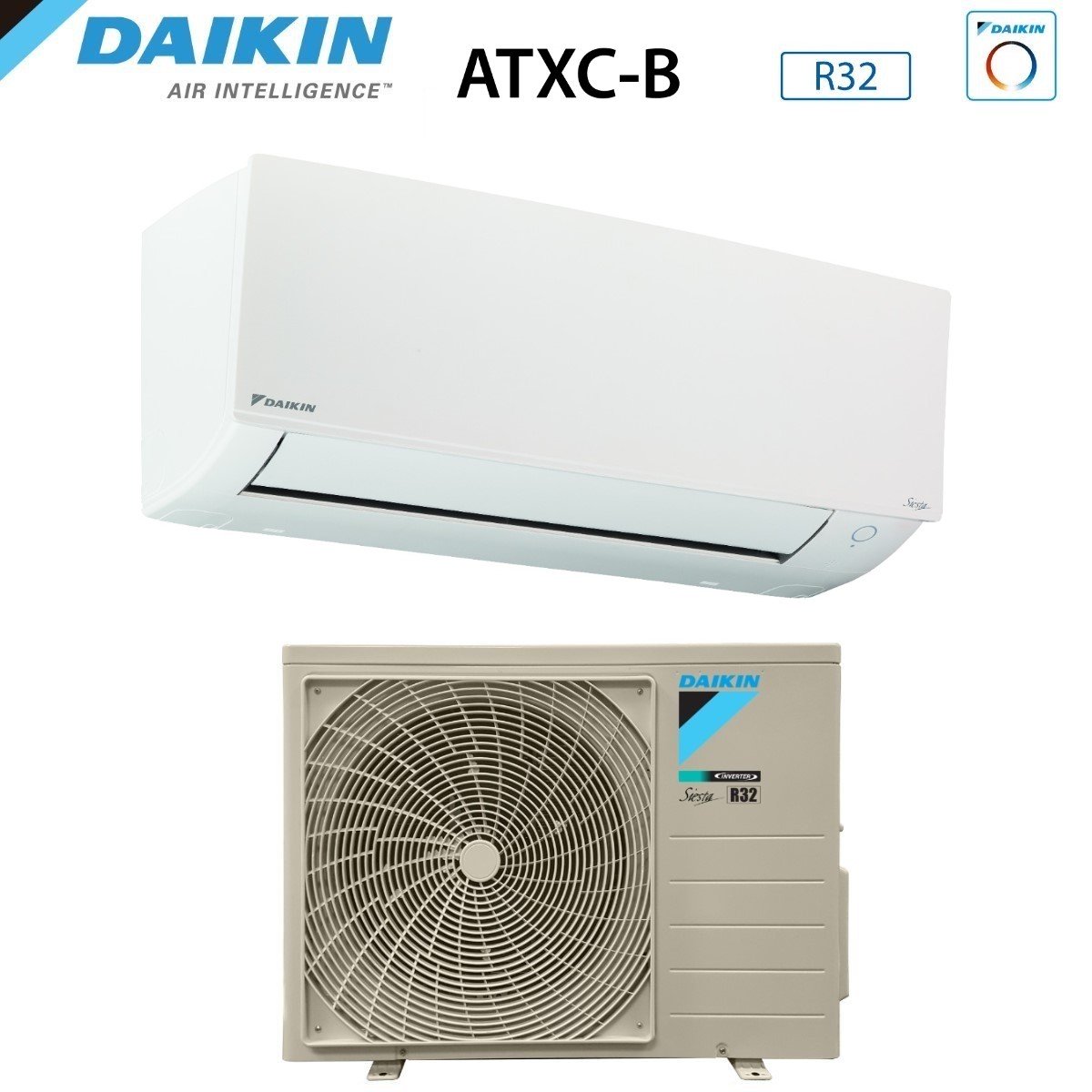 daikin super offerta climatizzatore condizionatore daikin inverter serie siesta 9000 btu atxc25b ftxc25b r 32 wi fi optional ean 8059657005250