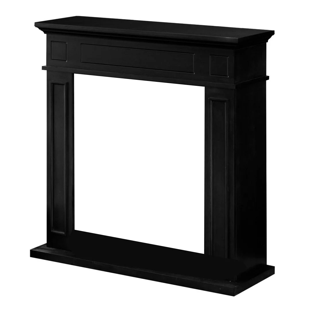 divina fire cornice per camino rivestimento in legno l895xh905xp28 jefferson nero ean 8056157807148