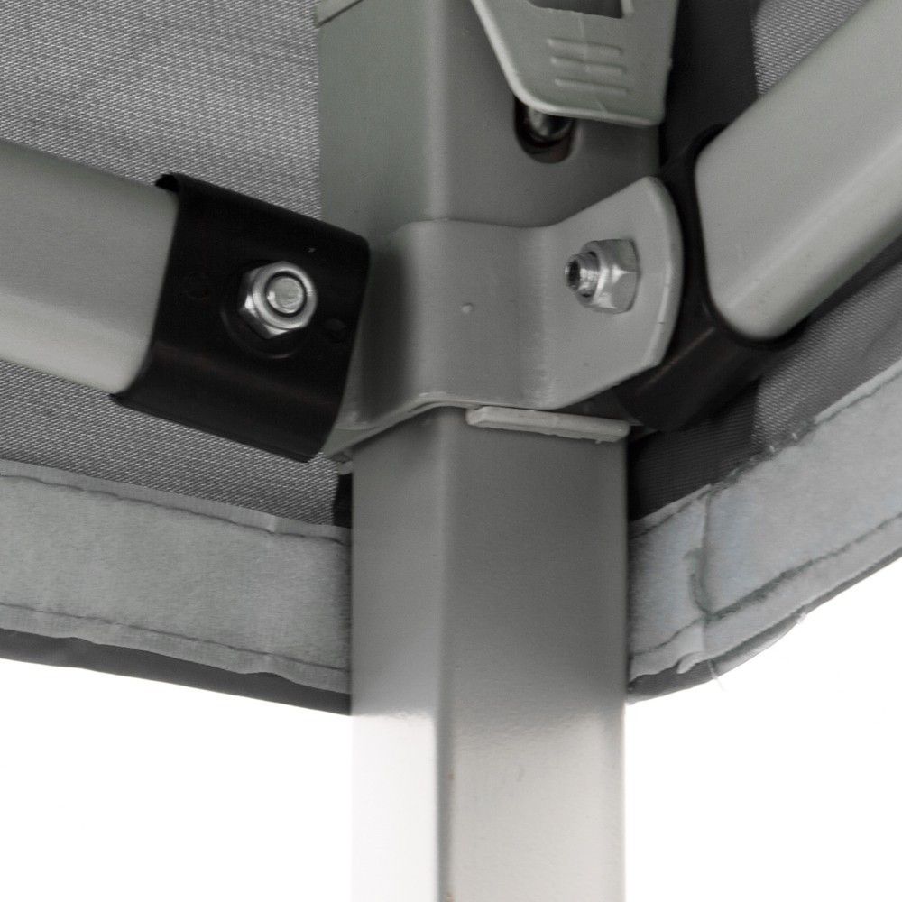 divina garden gazebo richiudibile pieghevole 3 x 6 bianco ricoperto in pvc impermeabile ean 8053323389972