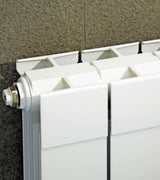 global radiatore in alluminio global oscar da 3 a 6 elementi con interasse 1000 mm