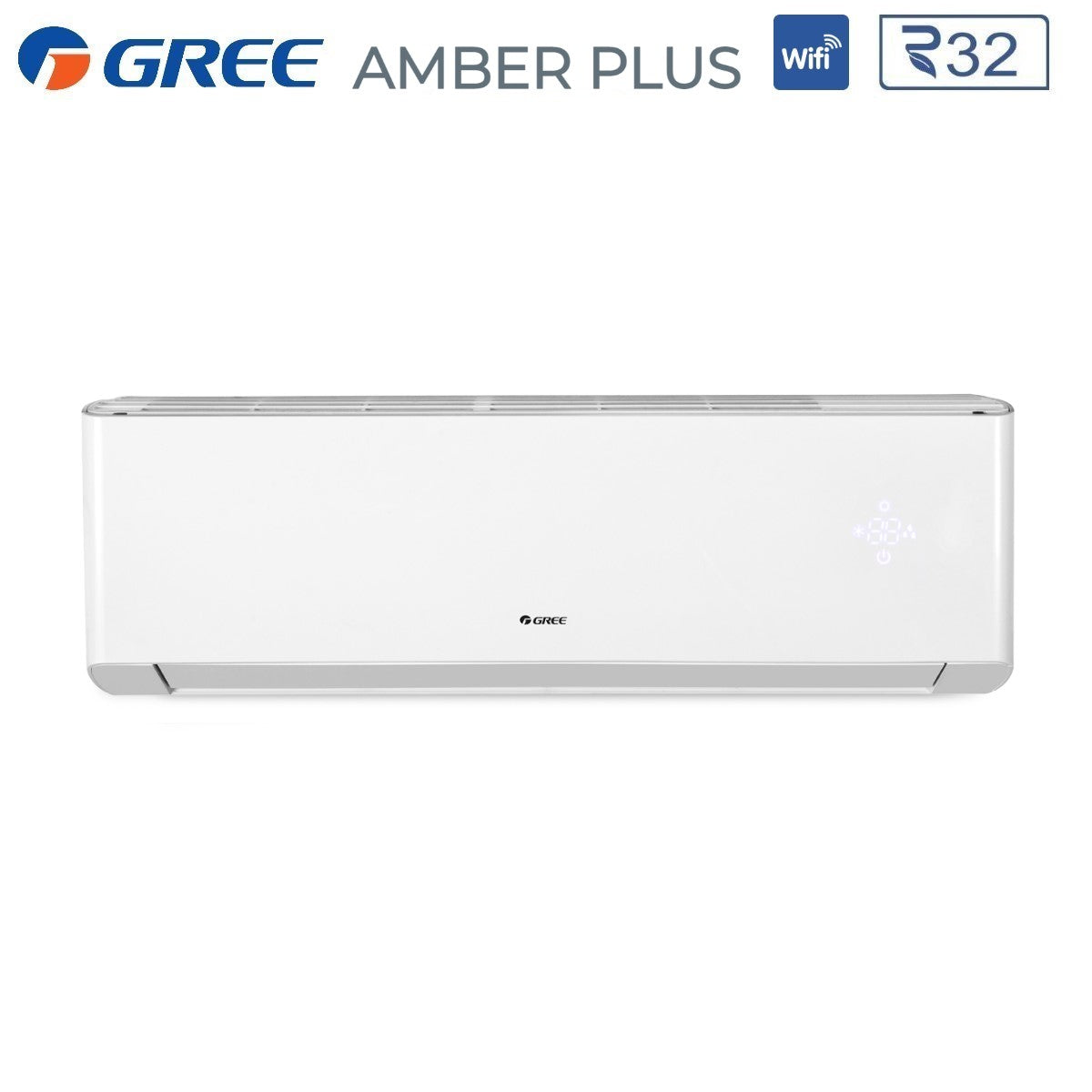gree climatizzatore condizionatore gree dual split inverter serie amber plus 1218 con gwhd24nk6oo r 32 wi fi integrato 1200018000