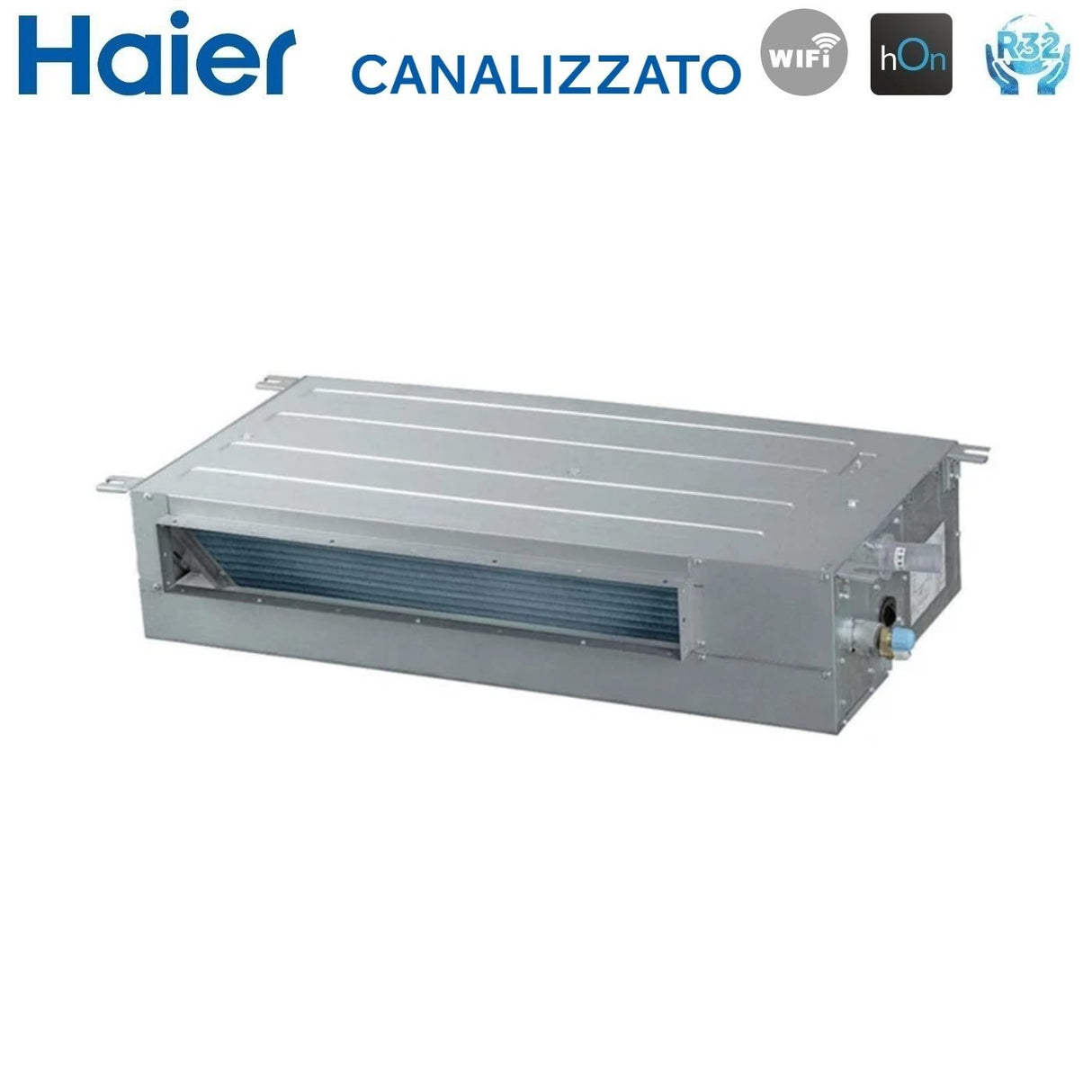haier climatizzatore condizionatore haier quadri split inverter serie canalizzato slim 991212 con 4u85s2sh1fa r32 wifi optional 900090001200012000