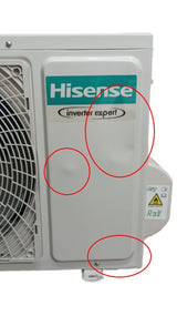 hisense area occasioni 2456 condizionatore hisense easy smart 9000 btu ca25yr4bg r 32 wi fi integrato