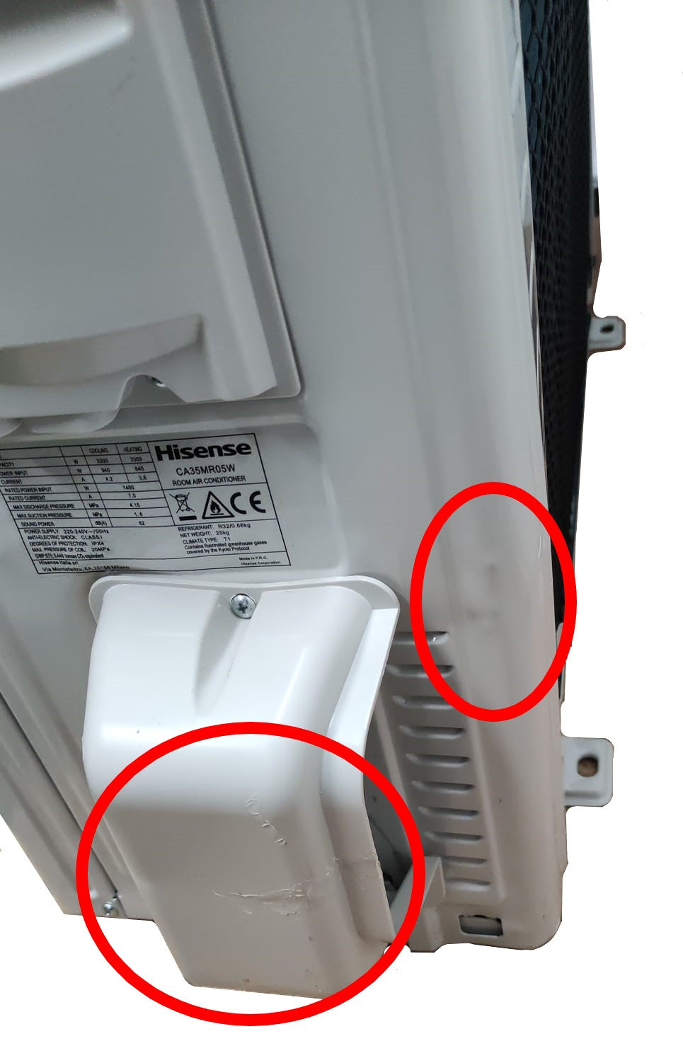 hisense area occasioni climatizzatore condizionatore hisense inverter serie easy smart 12000 btu ca35mr05g ca35mr05w r 32 wi fi optional classe aa 34