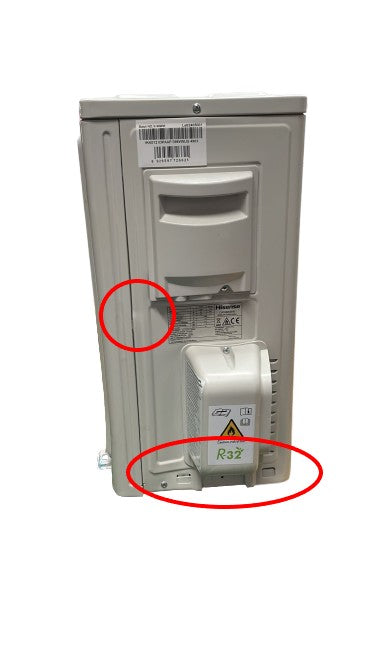 hisense area occasioni climatizzatore condizionatore hisense inverter serie easy smart 12000 btu ca35mr05g ca35mr05w r 32 wi fi optional classe aa 72