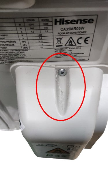 hisense area occasioni climatizzatore condizionatore hisense inverter serie easy smart 12000 btu ca35mr05g ca35mr05w r 32 wi fi optional classe aa 71