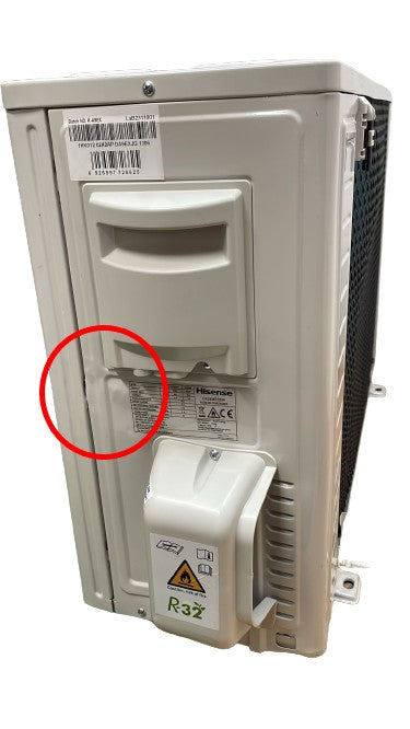 hisense area occasioni climatizzatore condizionatore hisense inverter serie easy smart 12000 btu ca35mr05g ca35mr05w r 32 wi fi optional classe aa 57