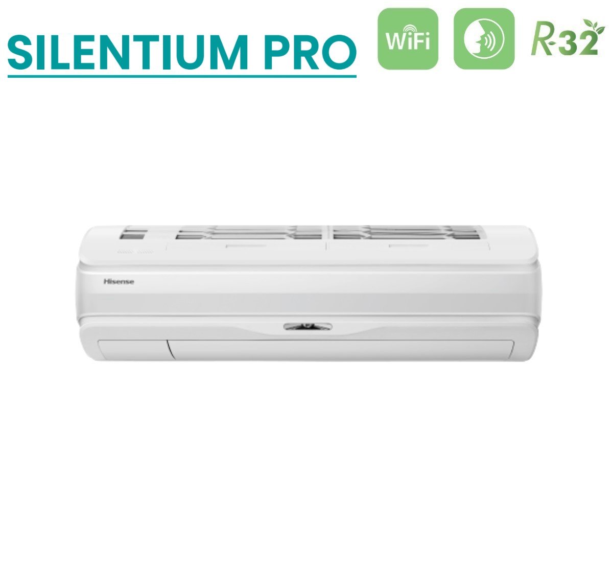 hisense climatizzatore condizionatore hisense dual split inverter serie silentium pro 912 con 2amw42u4rgc r 32 wi fi integrato 900012000 novita ean 8059657013699
