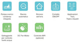 hisense climatizzatore condizionatore hisense inverter a cassetta 9000 btu act26ur4rca4 auw26u4rs8 r 32 wi fi optional aa con telecomando e pannello incluso