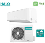 hisense climatizzatore condizionatore hisense inverter serie halo 9000 btu cbyr0903g r 32 wi fi integrato aa