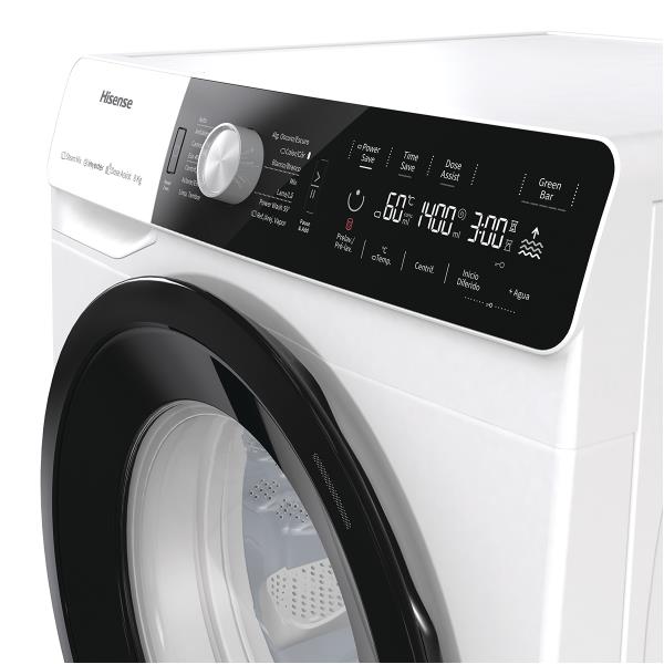 hisense lavatrice a carico frontale hisense 8 kg wfga80141vm 1400 giri classe b ean 3838782432989