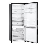 lg frigorifero combinato lg gbb569mcamn 462 litri classe e a185xl705xp74 wi fi con smartthinq nero ean 8806091024701