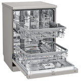 lg lavastoviglie a libera installazione lg df222fps 14 coperti classe energetica e a85xl60xp60 quadwash truesteam wi fi con smartthinq grigio ean 8806091329356