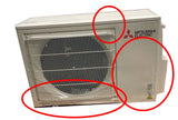 mitsubishi electric area occasioni climatizzatore condizionatore mitsubishi electric dual split inverter serie smart msz hr 912 con mxz 2ha40vf r 32 wi fi optional 900012000 ao1011