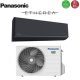 panasonic condizionatore panasonic etherea dark 9000 btu cs xz25zkew h r 32 wi fi integrato ean 8059657072399