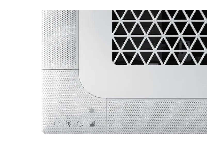 samsung climatizzatore condizionatore samsung dual split inverter cassetta 4 vie mini windfree 1818 con aj100txj5kgeu r 32 1800018000 wi fi optional con griglia inclusa