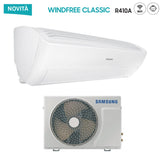 samsung climatizzatore condizionatore samsung inverter serie windfree classic 24000 btu ar24nspxbwkneu r 410 wi fi integrato ean 8059657006158
