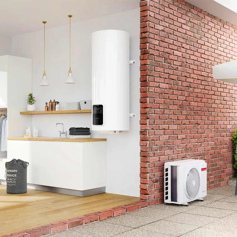 ariston scaldabagno a pompa di calore ariston nuos split inverter wi fi er 150 wh